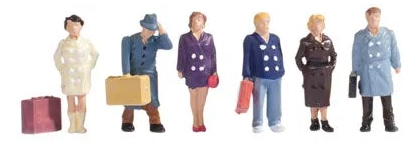 N16054 People Standing & Walking (30) Mega Economy Figure Set