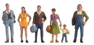 N16054 People Standing & Walking (30) Mega Economy Figure Set