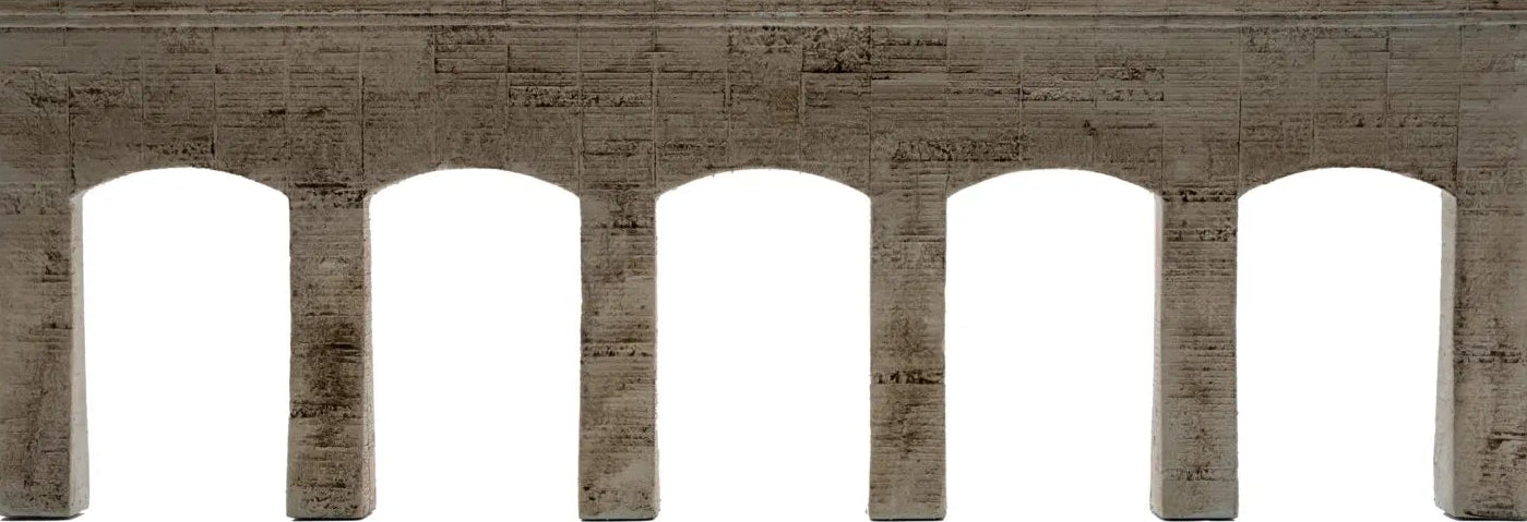 N58094 Concrete Hard Foam Open Arcade Wall 30 x 10.1cm