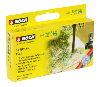 Ferns (9) Laser Cut Minis Kit