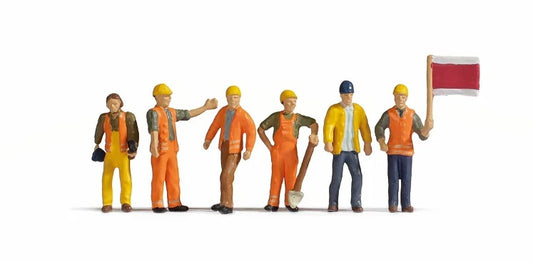 Railway Track Workers (6) Figure Set