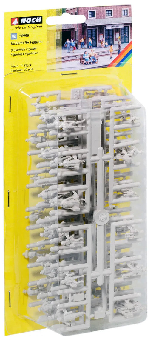 Unpainted Figure (72) Starter Set Model Kit