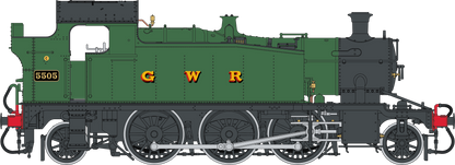 Class 55xx 2-6-2 ‘GWR’ GWR Green 5505 Steam Locomotive