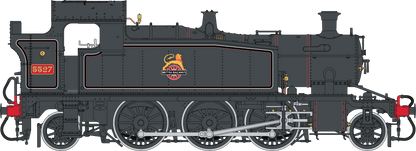 Class 55xx 2-6-2 BR Early Crest BR Lined Black 5527 Steam Locomotive