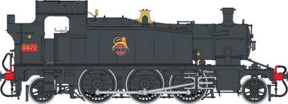 Class 55xx 2-6-2 BR Early Crest BR Black 5571 Steam Locomotive