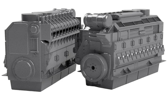 OO Gauge Class 60 Engine (Single Pack) - Unpainted