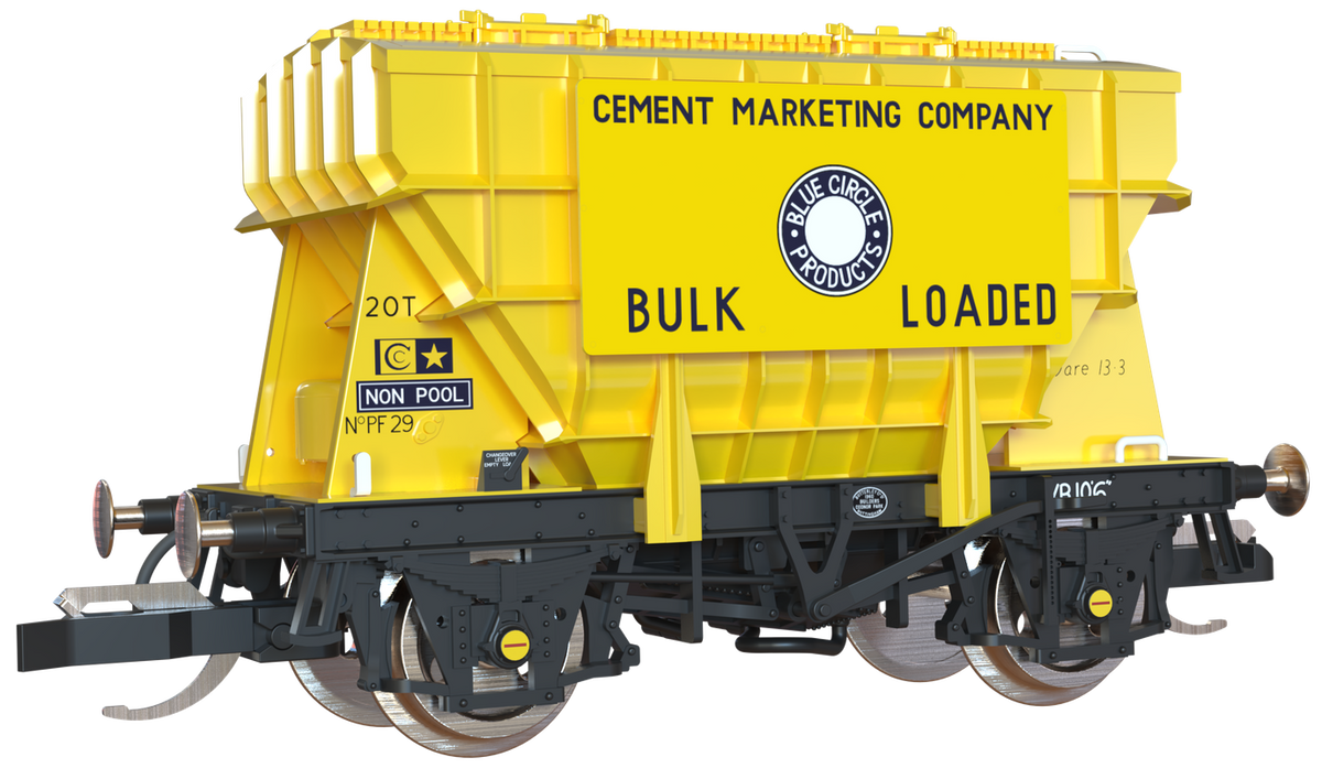 T3001 Presflo Cement Wagon Blue Circle Cement Triple Pack - PF12, PF19 & PF29