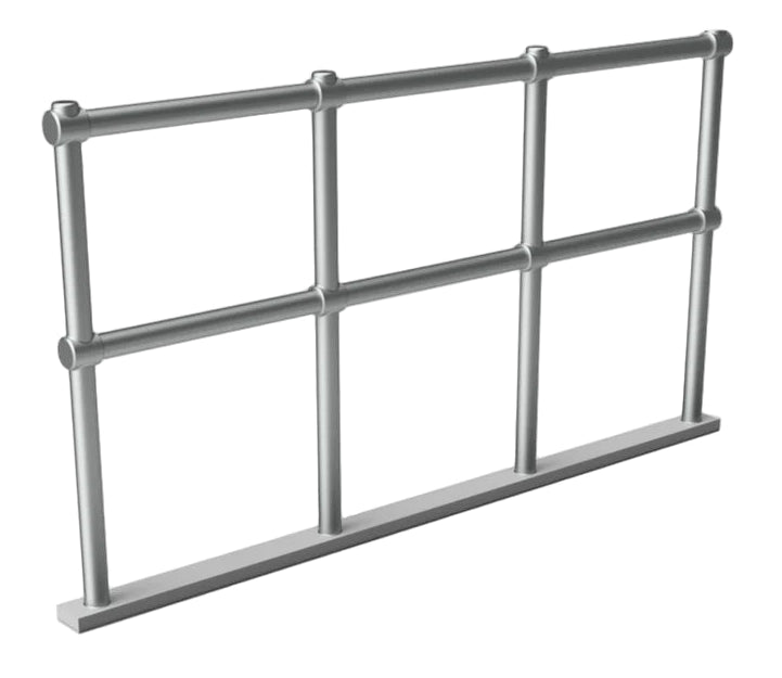 OO Gauge Safety Fencing (Pack of 12) - Unpainted