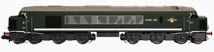 Class 44 D1 "Scafell Pike" Plain BR Green Diesel Locomotive