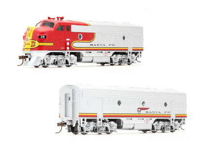 Pre-Owned F7A & F7B Diesel Locomotive Santa Fe - Road #39 & 332