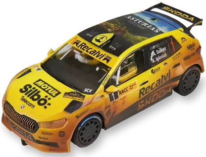 SCXU10565 Skoda Fabia WRC2 Cohete Suarez Mud Effect