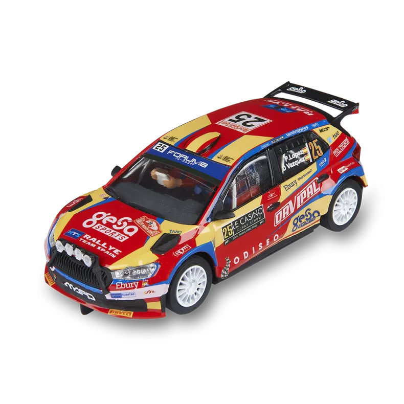SCXE10566 Advance Digital Skoda Fabia WRC2 Pepe Lopez