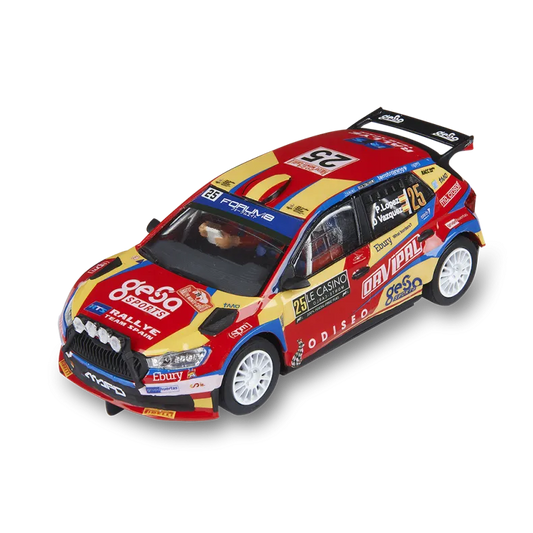 SCXE10566 Advance Digital Skoda Fabia WRC2 Pepe Lopez