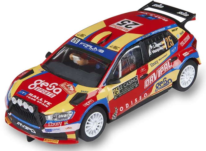 SCXU10566 Skoda Fabia WRC2 Pepe Lopez