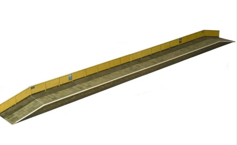 Skip Rails Platforms Superquick SQA01.0 Station Platforms (Brick Built) Card Kit – Rails