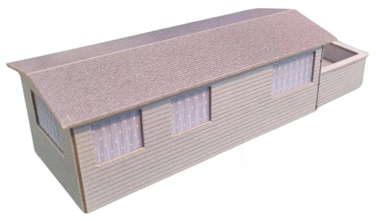 1:76 Scale Static Caravans Model Card Kit (Pack of 2)