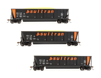 Pre-Owned Set Of 3 Sultran Bathtub Coal Gondola