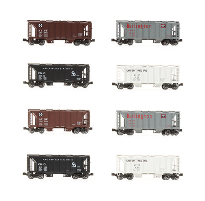 Pre-Owned Covered Hopper Assorted Set (8)