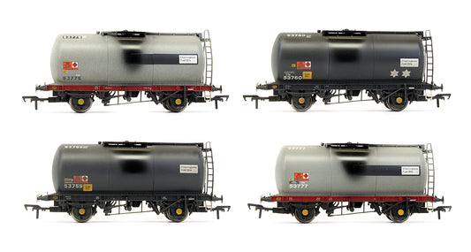 Pre-Owned Set Of 4 TTA Tank Wagons Charringtons Fuel Oils - Exclusive Edition