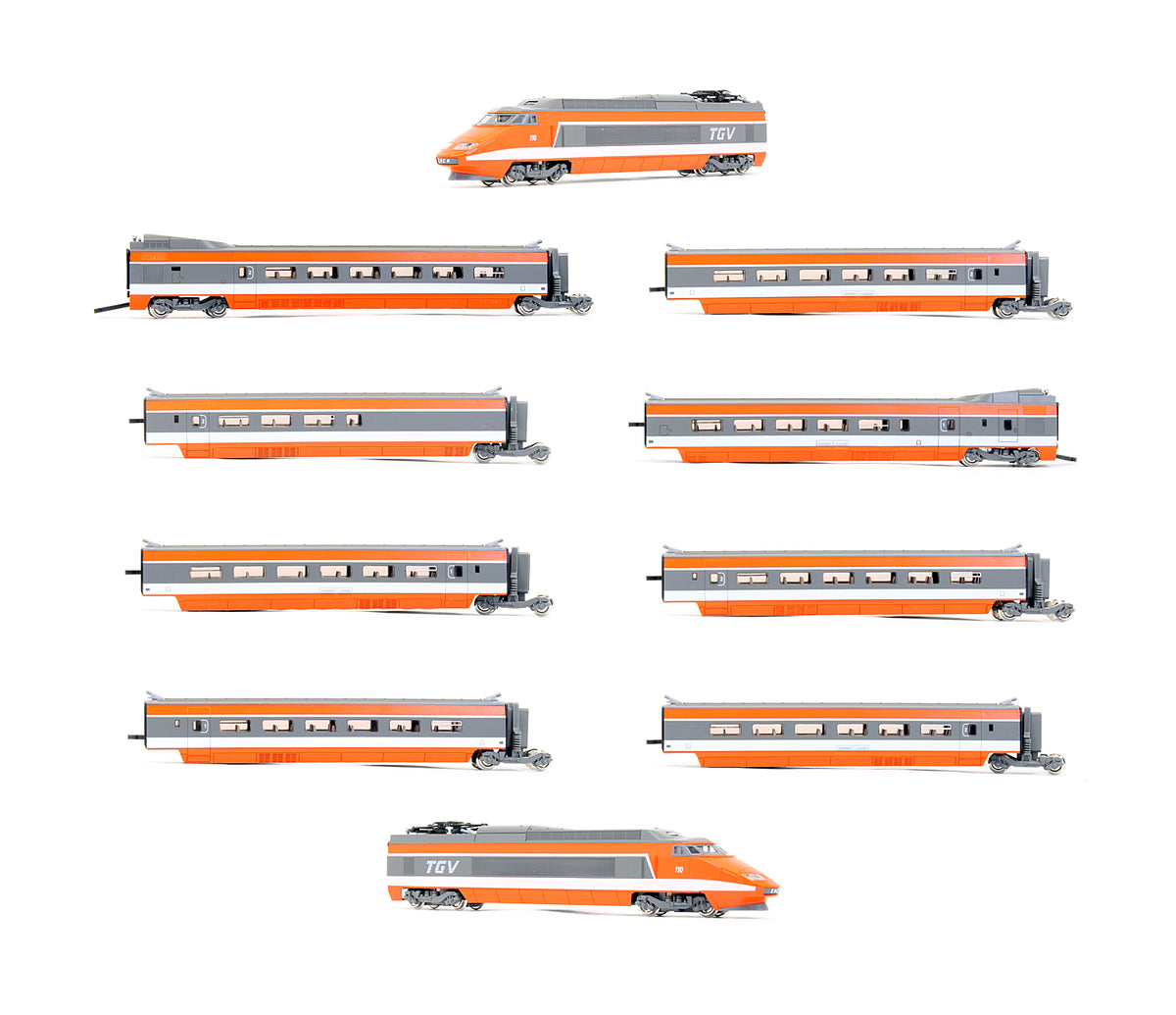 Pre-Owned TGV 10 Car Set