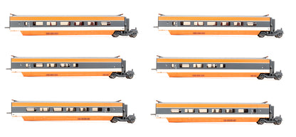 Pre-Owned HJ2412 SNCF TGV Record Mondial 26th February 1981 - 10 Car Set