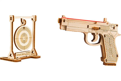 3D Wooden Gun Puzzle – The Legend BRT-9