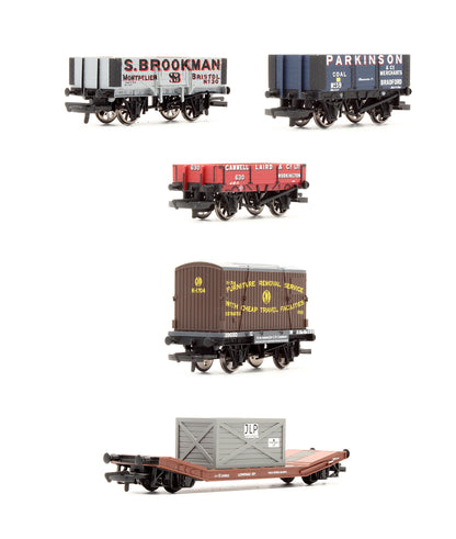 Pre-Owned R6228 Set Of 5 Assorted Goods Wagons