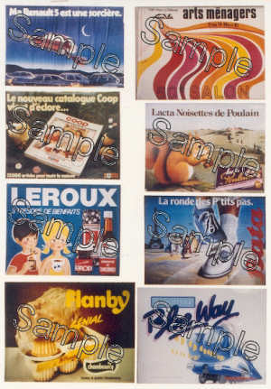 OO Gauge French Travel Posters Pack 2