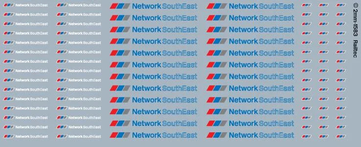 RT-TT-1583 Railtec TT-1583 BR Network SouthEast flashes & brandings