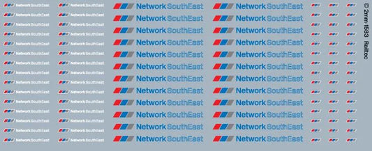 RT-TT-1583 Railtec TT-1583 BR Network SouthEast flashes & brandings