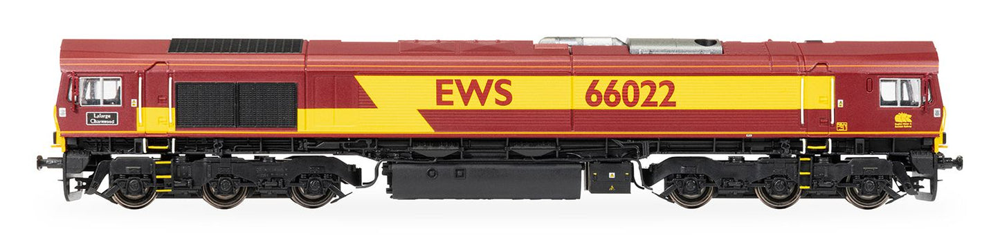 EWS Class 66 Lafarge Charnwood 66022 Diesel Locomotive