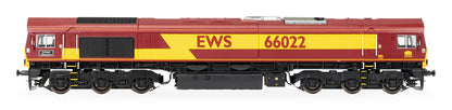 EWS Class 66 Lafarge Charnwood 66022 Diesel Locomotive