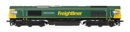 Freightliner Class 66 Derek W Johnson MBE 66619 Diesel Locomotive