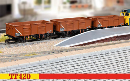 BR 21T Mineral wagon 313093, 313075 & 313127 Triple Pack