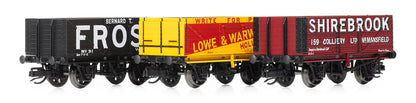7 Plank Wagon Lowe & Warwick Bernard T Frost Shirebrook Triple Pack