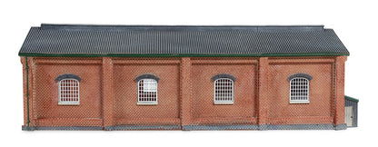 TT9019 Double Engine Shed - Red Brick Collection
