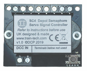Dual Dapol Servo Semaphore Signal DCC Controller