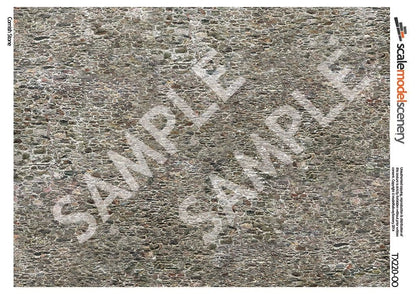 TX220 OO/HO Old Stone Wall Texture Paper (x5)