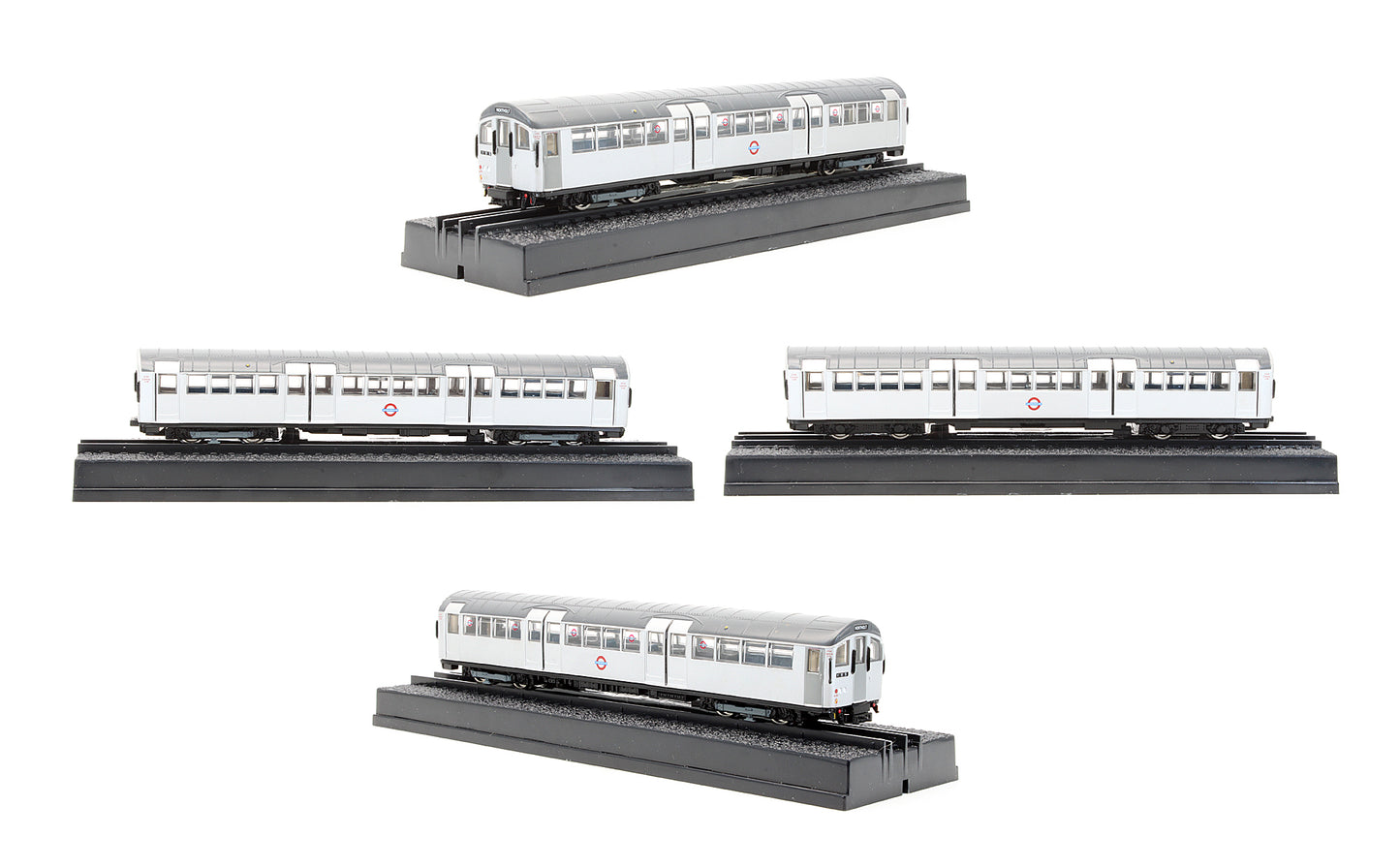 1962-Central Pre-Owned 1962 London Tube Stock Central Line 4 Car Set - Unpowered