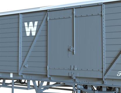 C3067 GWR Grey White Roof Pres. Mink G Van 112850