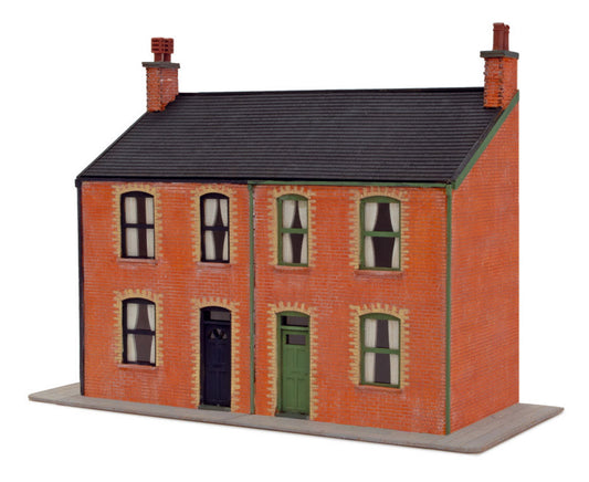 Lineside OO/HO Victorian Low Relief House Fronts - Laser Cut Kit