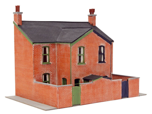 Lineside OO/HO Victorian Low-Relief House Backs - Laser Cut Kit