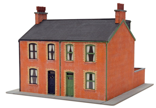 Lineside OO/HO Victorian House complete - Laser Cut Kit