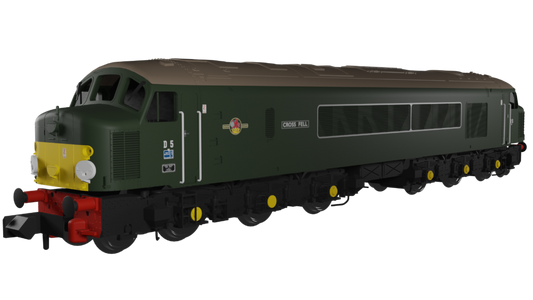 Class 44 D5 "Cross Fell" BR Green With Small Yellow Panel Diesel Locomotive