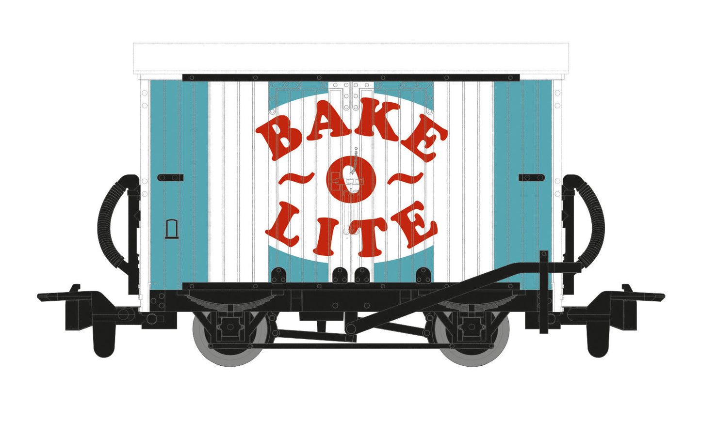 GRAA002 OO9 Box Van Wallace & Gromit Bako Lite