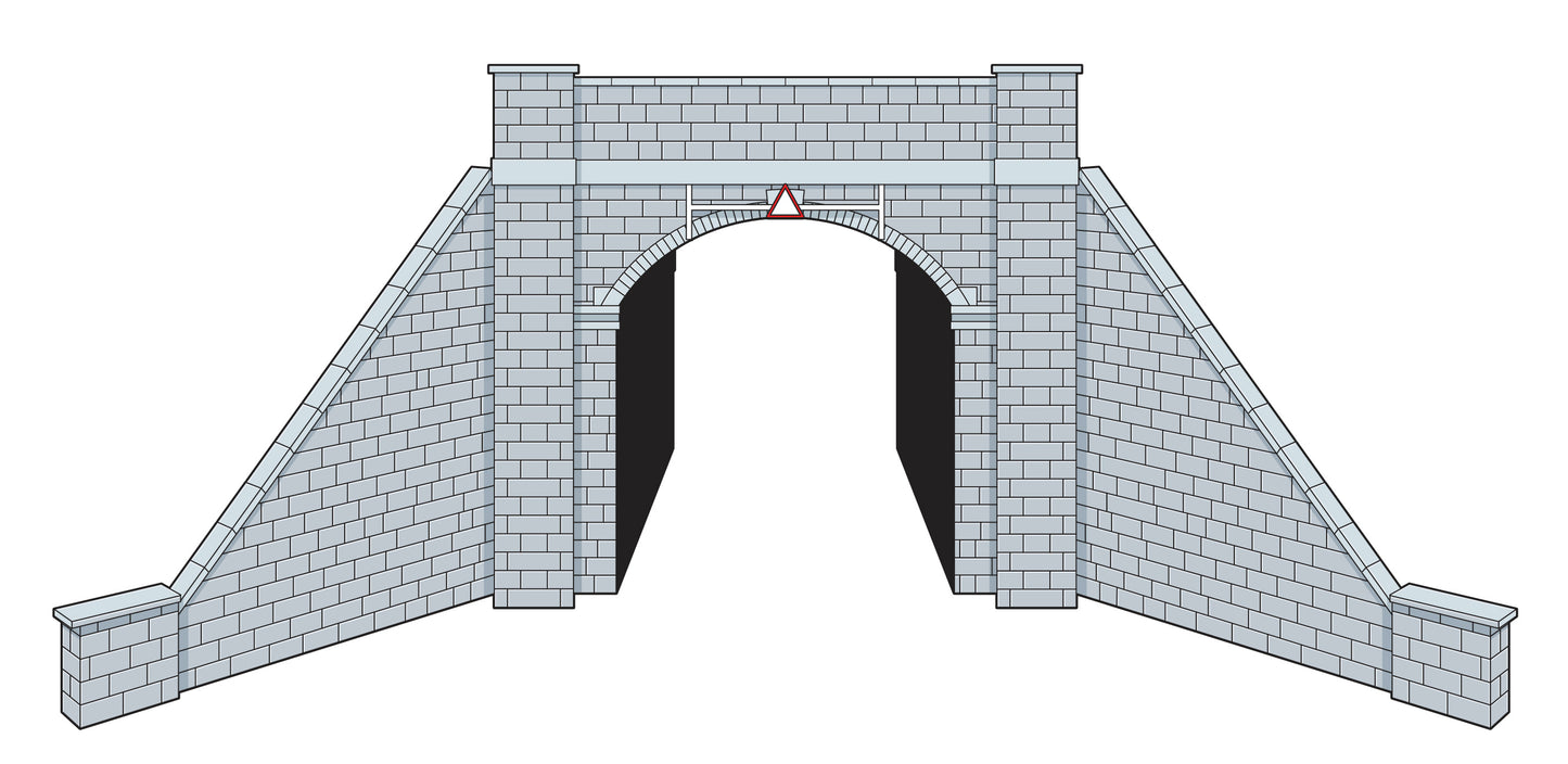 LK12161 Lineside Kit TT:120 Bridge, Stone, Single Track