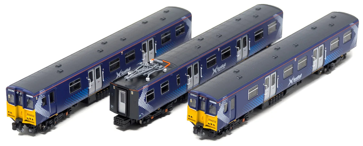 RT-N-314-311DC Class 314209 Scotrail Saltire Blue 3 Car EMU Set