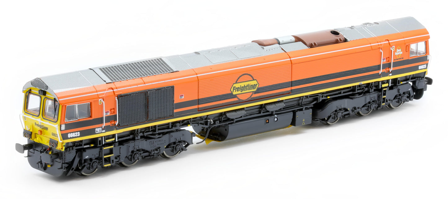 Class 66 66623 Freightliner Genesee & Wyoming Diesel Locomotive - DCC Sound