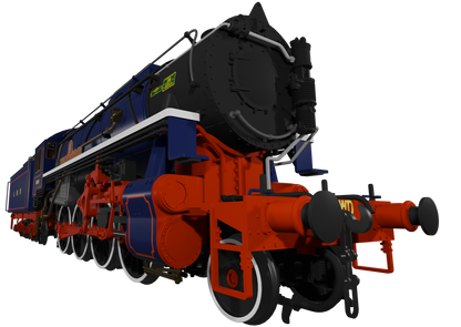 USATC S160 2-8-0 'Franklin D. Roosevelt' Longmoor Military Railway Blue No.WD701 Steam Locomotive - DCC Sound