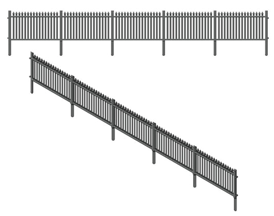 LK12114 Lineside TT:120 GWR Spear Fencing